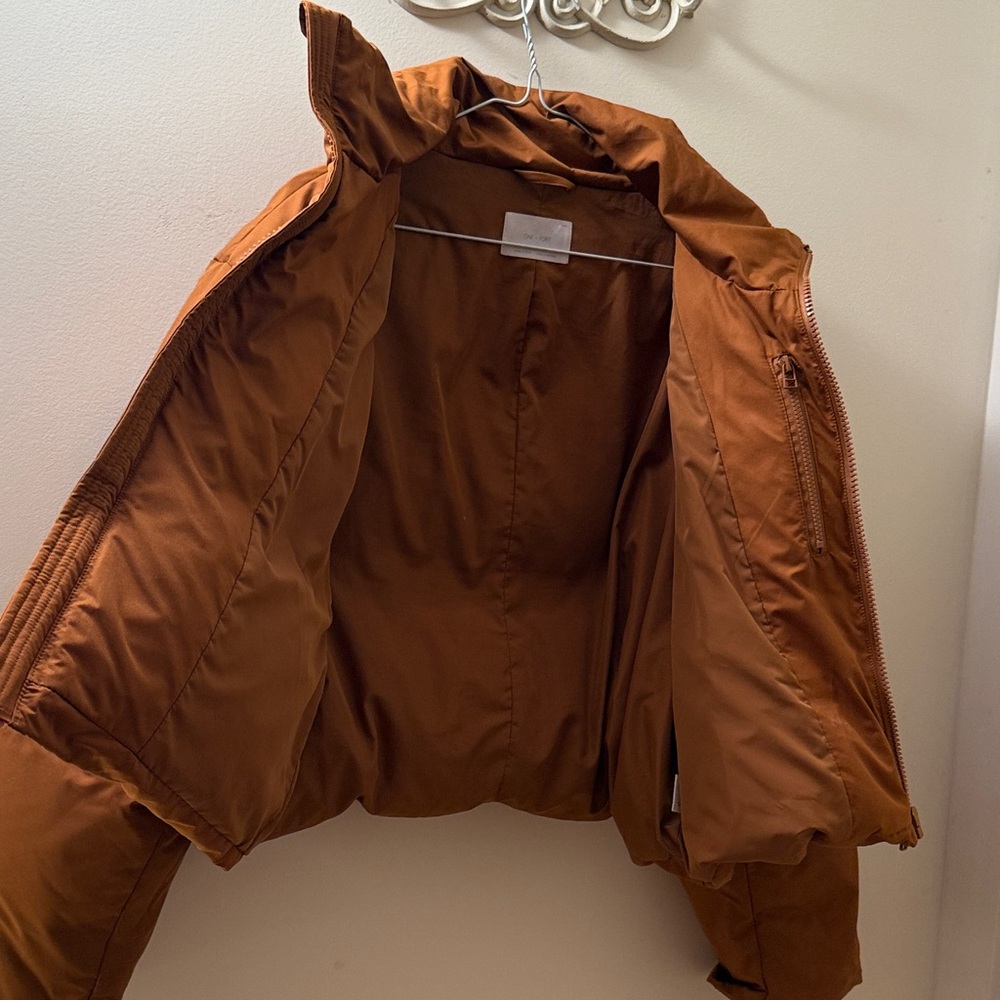 OAK + FORT Rust Puffer Jacket - Picture 9 of 11